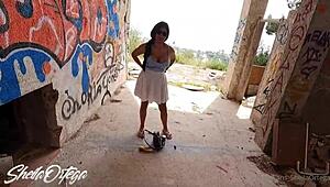 Sheila Ortega Gives Outdoor Blowjob In POV And Wild Forest Sex