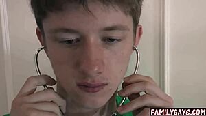 Gay Stepdad Doctor Teaches Twink