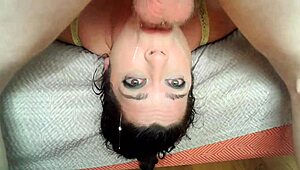 Hotel Prostitute Facefucked Hard With Choking Domination In Raw Encounter