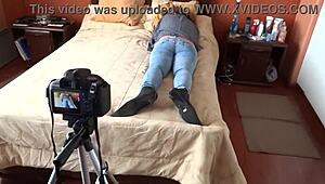 hey stepson, go ahead and cum in my ass while I’m wearing these jeans