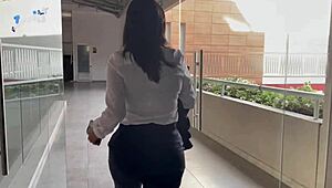 i helped my lawyer with case then did anal to her