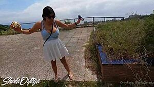 Sheila Ortega Gives Outdoor Blowjob In POV And Wild Forest Sex