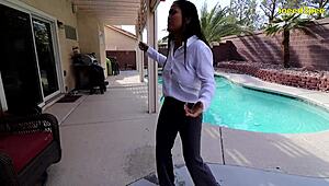 Real female experiences intense pee desperation causing jeans wetting accidents and embarrassment 2023