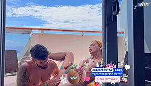 Fim De Ano No Cruzeiro Fodemos A Bordo Na Nossa Varanda Da Cabine - Kevlyn Santos