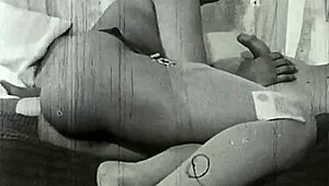 Rare Vintage Interracial Action with Chinese Man and Indian Woman!