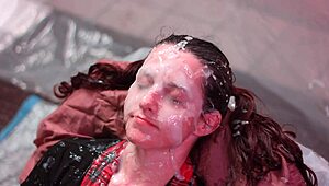 Wild Homemade Fake Bukkake 8 Action!