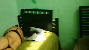 Blonde Teen Explores Figure in POV Interview with Mother-in-Law