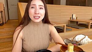 Misu Enjoys Sauna With Relaxing Foot Bath