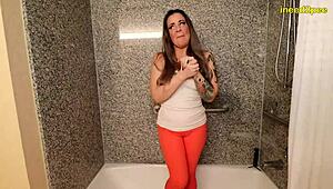 Real female experiences intense pee desperation causing jeans wetting accidents and embarrassment 2023