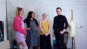 Behind The Scenes - Blank Canvas Turned To Stone