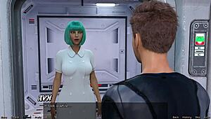 I want cum in my mouth, black virgin stranded in space