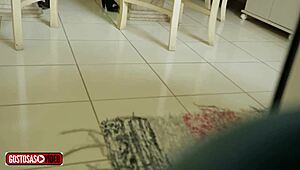 Stepfather films stepdaughter eating without underwear