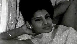 Rare Vintage Interracial Action with Chinese Man and Indian Woman!