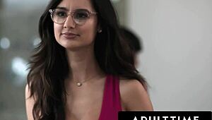 I lost my glasses and fucked my stepbrother Eliza Ibarra and Ricky Spanish