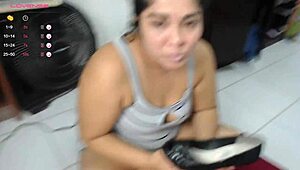 Stepdaughter Drinks Stepfather's PISS And SUCKS His Huge VERGA!