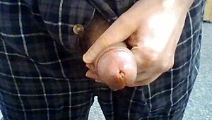 Let's see this open fly penis play in action.