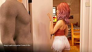 Anime-based adult game with interactive gameplay and multiple endings.