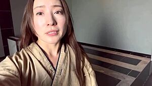 Misu Enjoys Sauna With Relaxing Foot Bath