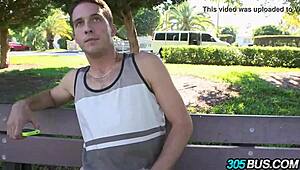 Tiny Latina Veronica Rodriguez Sucks Cocks on Bus