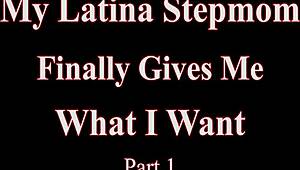 My Latina Stepmom Carmela Clutch Finally Gives Me Hot Handjob