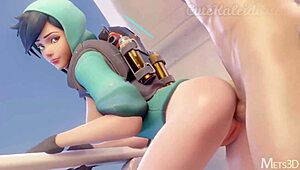 overwatch 2 tracer hentai compilation pt 1