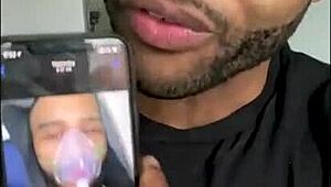 two young studs fuck sexy underwear model in interracial anal scene with hairy redhead