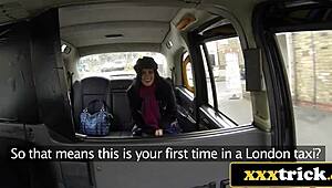 Spanish MILF Fucks Famous London Cabbie With Monster Cock
