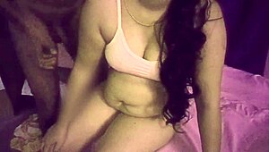 desi stepsister gets full pleasure from neighbor's fucking