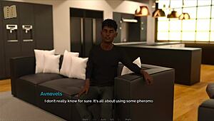 Milf brunette plays dancing game casually