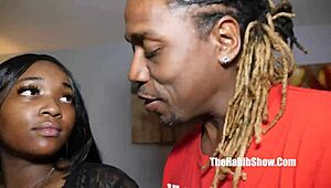 Candy Rain, show us that head game! Slobbing on King Kreme and Ralph Whoren like a pro.