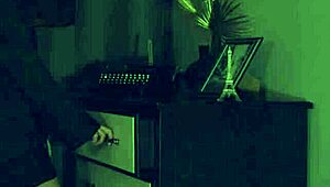 mary frost - sexual play of a couple in a dark room