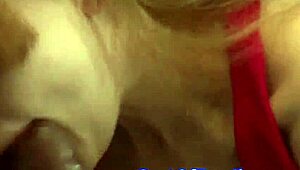 this redhead stepdaughter got fingered before sucking cock in a wild amateur scene