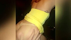 The alpha lifted the housewife's skirt on the swing and penetrated deeply without permission, making her cum hard.