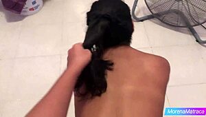 MI LATINA CULONA ABURRIDA EN LA CUARENTENA SOLO QUIERE DAR SENTONES