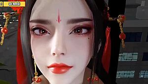 medusa queen rides and deepthroats in hentai 3d