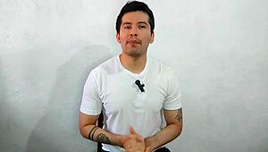 Giving Oral to My Married Straight Colleague at Work in a Stream.