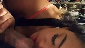 Latina Teen Takes A Full Cum Load