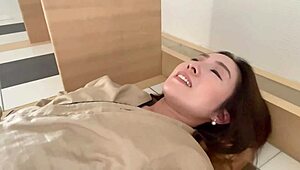 Misu Enjoys Sauna With Relaxing Foot Bath