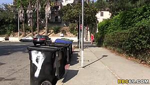 Julie Cash stars in a wild scene, getting pounded hard by a massive BBC.