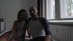 sizzling couple explores all sex positions with passion 😍