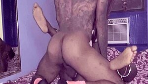 long dudes smash my wife in private club room