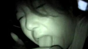 Amateur Whore Gives Blowjob For 20 Pounds On The Road