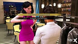 In This Fashion Business Scene, She Asks If She Can Treat Him, And He Says Yes, Leading To Some Intense 3D Hentai Action