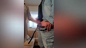 Mai's irresistible handjob leads to creampie.