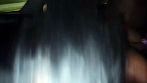 wife on all fours for strangers in dogging while cuckold jerks off