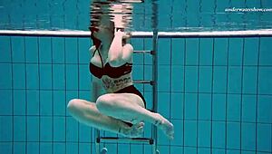 Dashka, are you ready for some underwater pussy action?