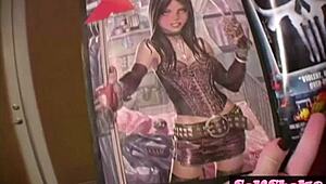 i'm meaghan cumming from panty rubs on my pussy in closeup