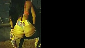 T-Girl Young Prostitutes Work Streets Outdoors