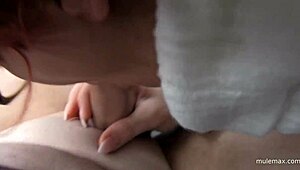 Mommy Drinks My Cum Outdoors!