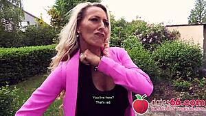 POV PICKUPS MEGA TITTEN MILF BENT OVER COWGIRL CUMSHOT